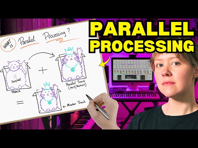 Parallel Processing Demystified (Sends, Returns and Aux Channels Explained with Cats)