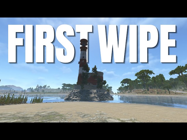 My First EVER Rust Wipe...