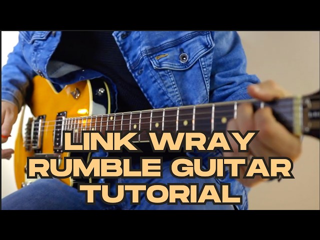 Link Wray Rumble Guitar Tutorial