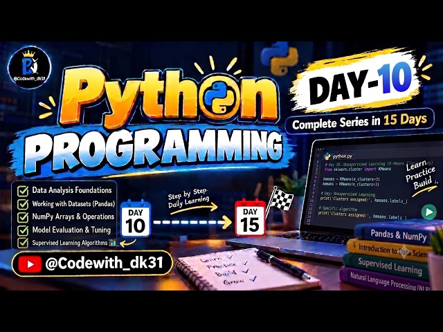 Day 10 Multitherading & Concurrent Exrcution