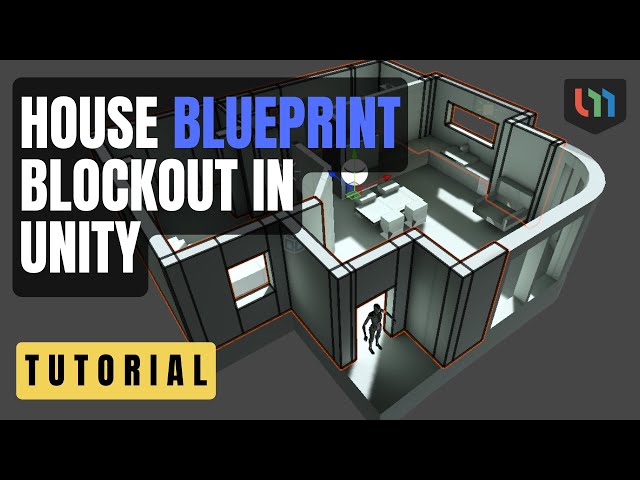 How to 3D Model a House in Unity for Beginners