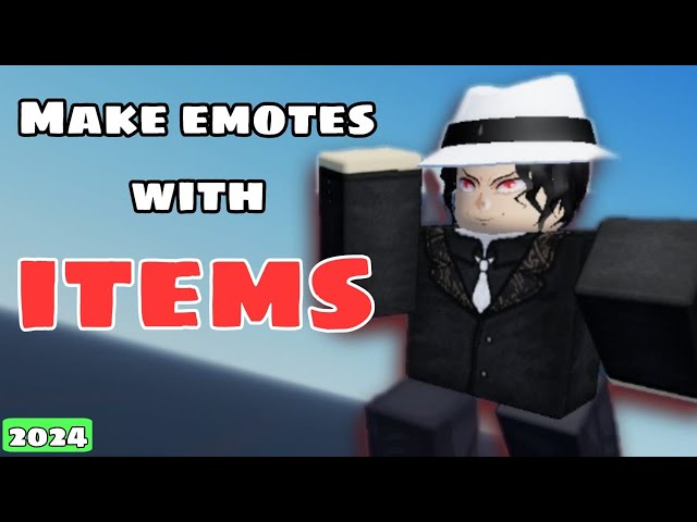 How To Make Emotes With Items in Roblox Studio