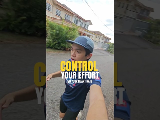 Control heart rate in easy run