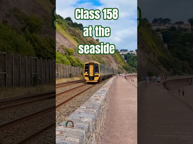 Fast Class 158 at the Seaside ⛱️