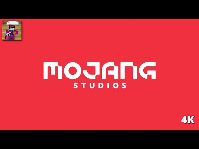 Mojang Studios New Logo [2160p60 4K]