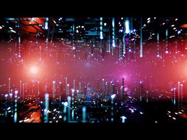Tech Screensaver Party Background