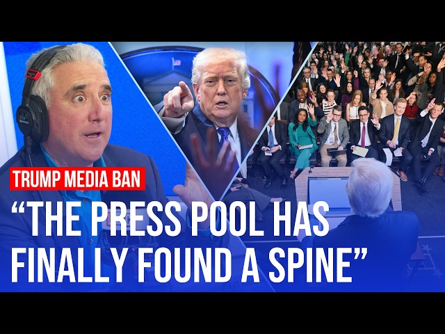 Major TV networks decline White House pool duties | Simon Marks reacts