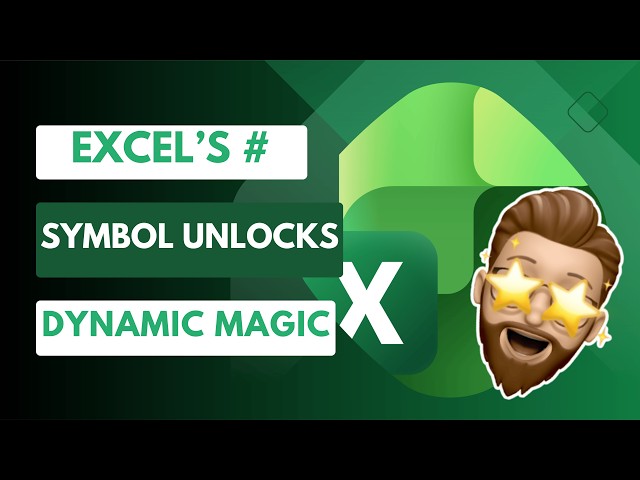 The # Operator: Excel's Secret for Dynamic Data!