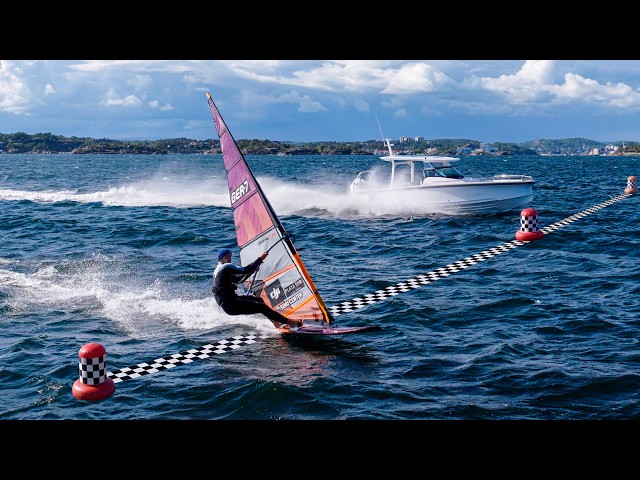 🏁 WHO IS FASTER?: 400HP Boat vs. Me
