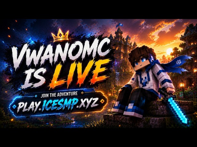 IceSmp Live season 10 | Live playing with viewers #minecraft #shorts public smp