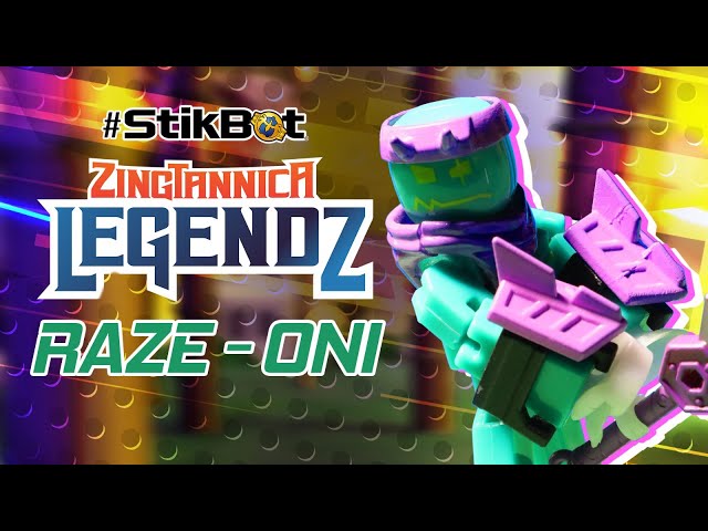 Stikbot Zingtannica Legendz: Raze Oni (Trailer)