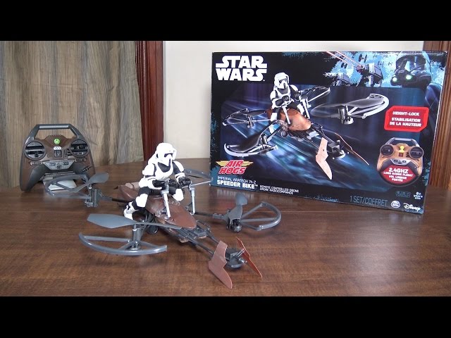 Air Hogs - Star Wars Speeder Bike - Review and Flight