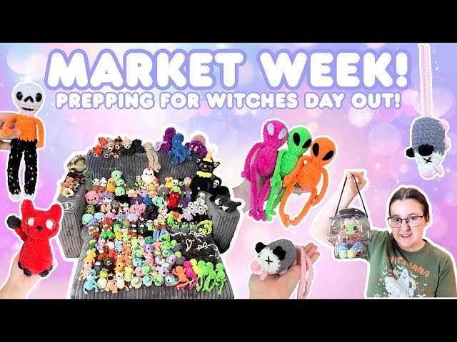 MARKET WEEK! 👻Prepping for witches day out! Inventory, making new signs & more! 