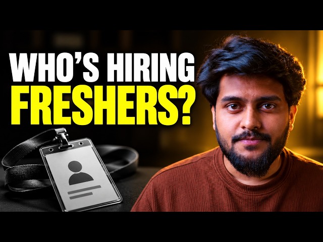 Where Freshers Are Actually Getting Hired in 2026 | GCCs, Startups, Big IT | 90-Day Plan