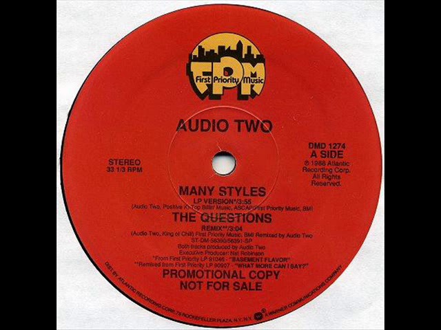 Audio Two - The Questions (Remix) (1988)