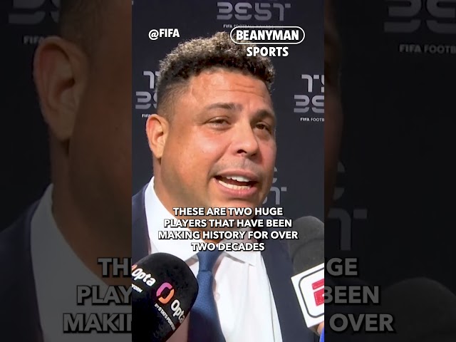 'Two huge players that have been making history for over 2 decades! Football is thankful!' | Ronaldo