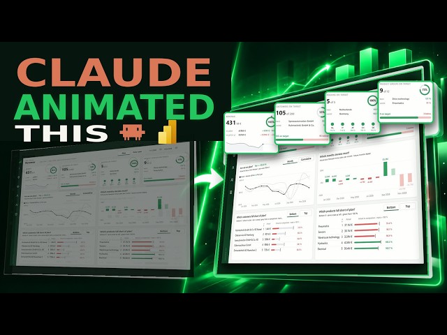I Gave Claude Code a Power BI Screenshot—and Got This Video