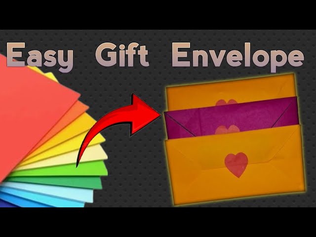 Easy Gifts Envelope I How to make Envelope I Origami Envelope