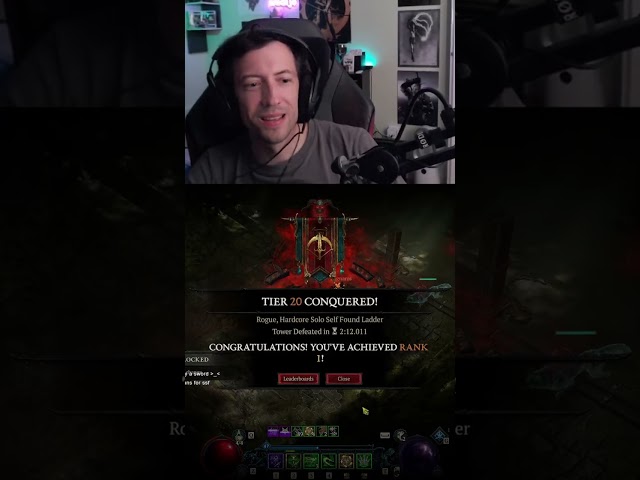 Diablo 4 - Rank 1 HCSSF xd