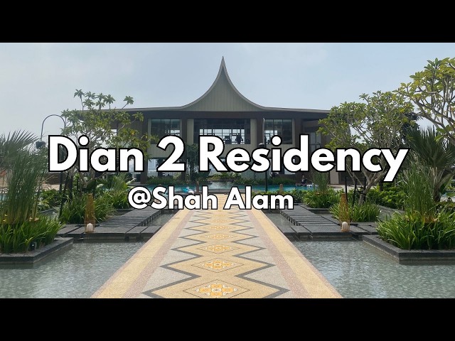 #103: Dian 2 Residency, Shah Alam, beautiful Balinese theme development 2km to LRT Stadium Shah Alam