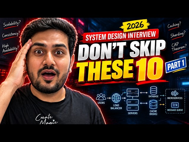 Top 10 System Design Concepts Most Developers Learn Too Late | Part 1