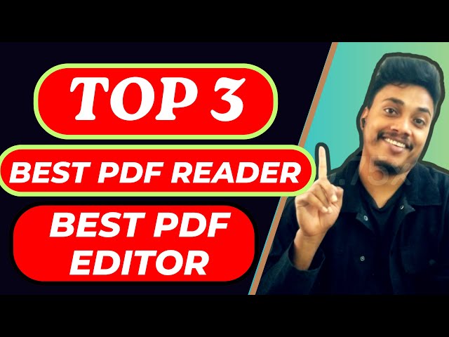 Top 3 Best PDF Readers for Android || Best PDF Reader and PDF Editor for Android