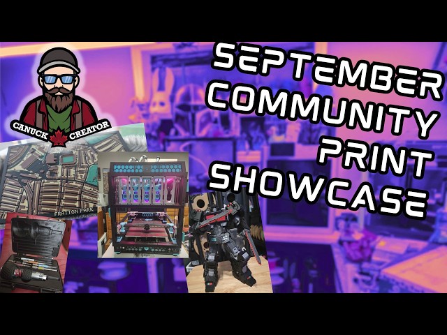 Community Print Showcase! (and 3dprintopia AAR) #livestream #3dprinting