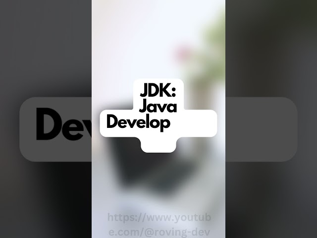 JAVA Jargons JDK JRE #shorts