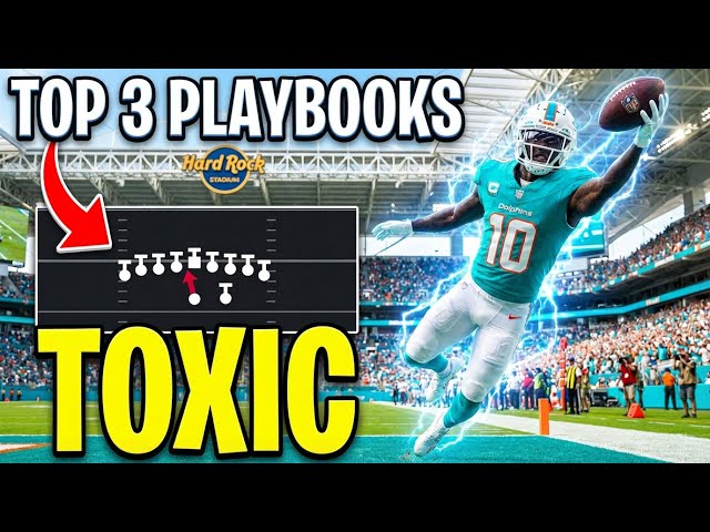 The UPDATED Best Offensive Playbooks in Madden 26! 🔥 (USE THESE 3)