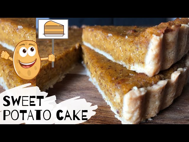 Sweet potato vegan tart