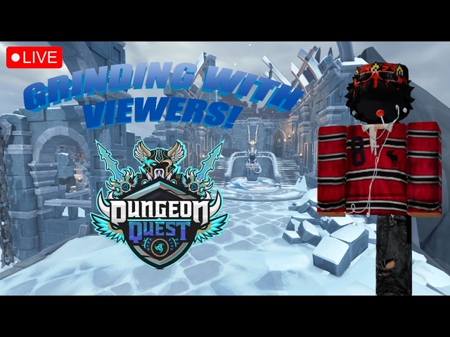[🔴LIVE] CARRYING IN DUNGEON QUEST!!