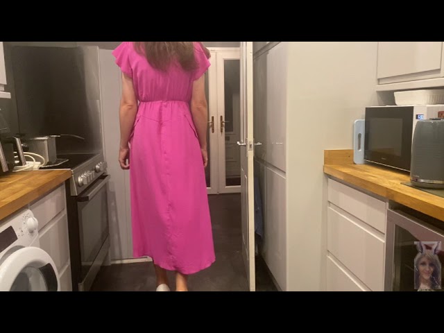 Sarah Wearing Pink AX Paris Dress