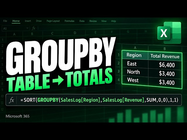 Stop Refreshing PivotTables in Excel (This Formula Updates Itself)