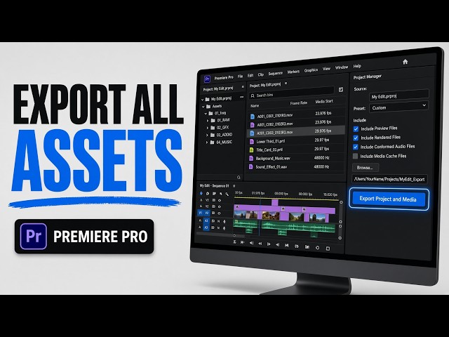 How to Export a Premiere Pro Project With All Assets (Easy Guide!)