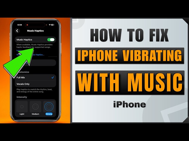 How to Stop iPhone Vibration When Music is Playing