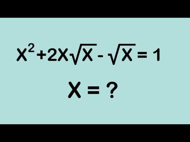 Only 5% Can Solve this l A Wonderful olympiad algebra Problem l Math Olympiad 