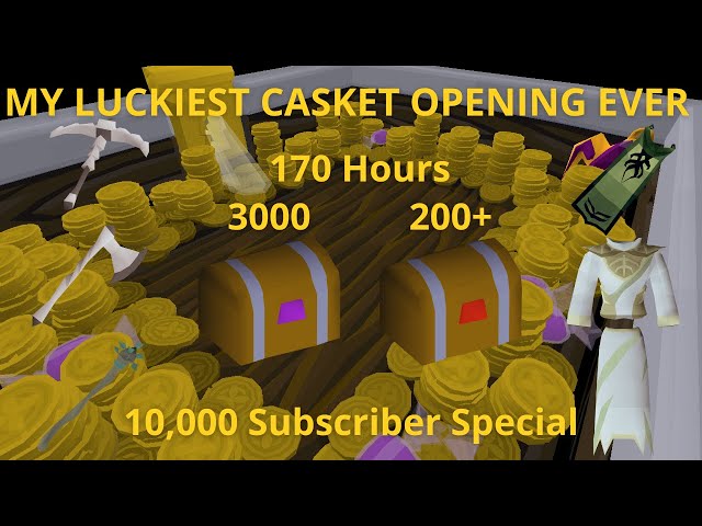 My LUCKIEST Casket Opening EVER In 5000 Hours of Clues (#15)