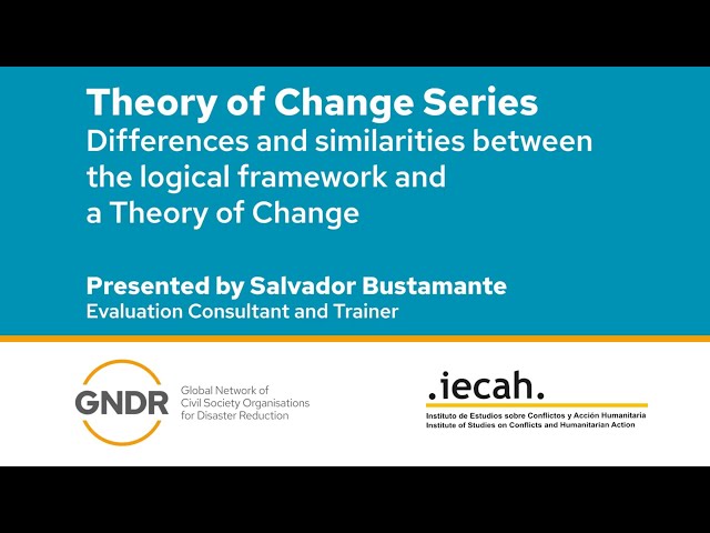 Differences and similarities between the logical framework and a theory of change