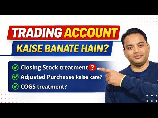 Adjusted Purchases in Trading Account