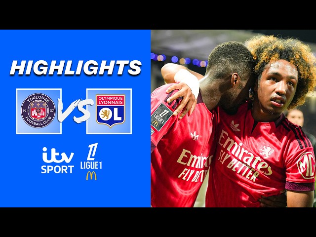 HIGHLIGHTS - Nartey & Fofana STRIKE! | Toulouse v Lyon | Ligue 1 x ITV Sport