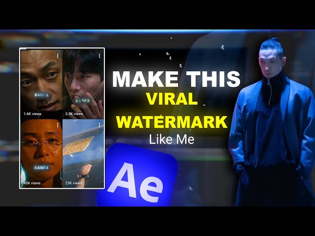 This is How You Make Watermark in After Effects (Easy Method)