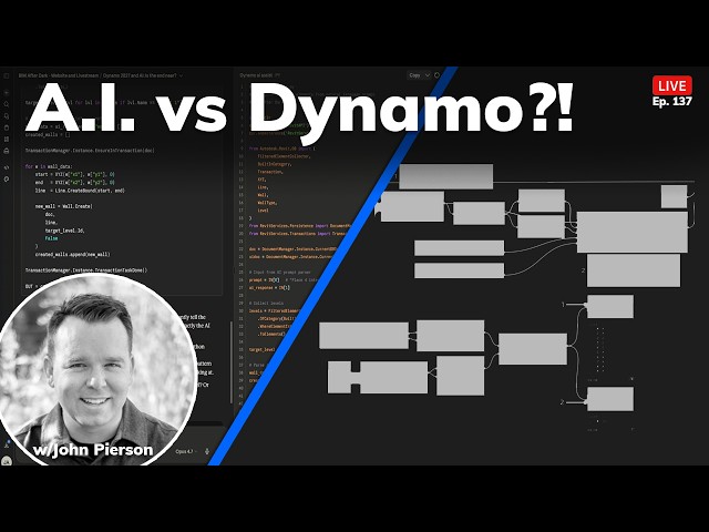 Is AI the End of Dynamo? w/ John Pierson (Dynamo for Revit 2027)