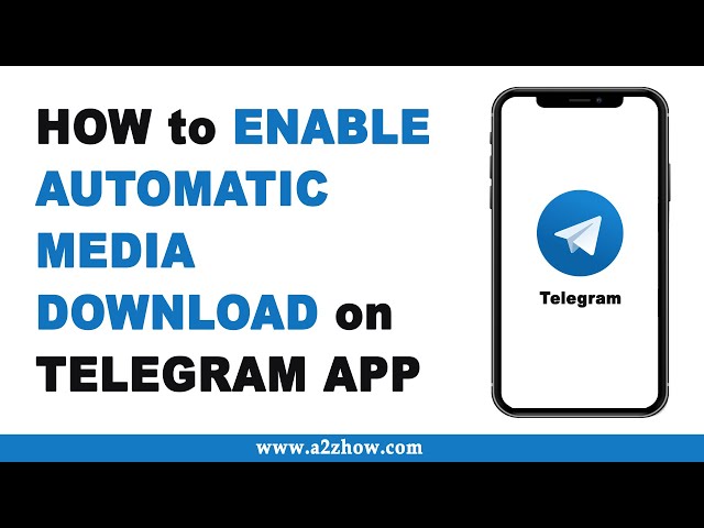 How to Enable Automatic Media Download on Telegram App