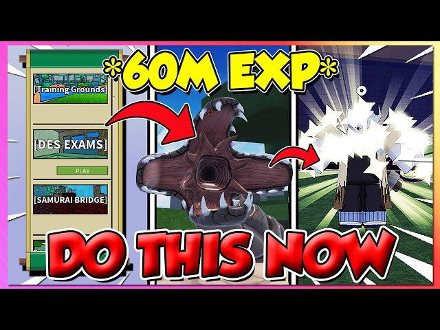 No Way!! Fastest Way To Get (60 MILLION EXP, 50M RYO, Gamepasses) In Shindo Life! (2026)