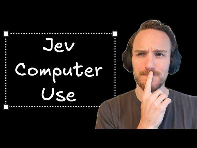 Is Jev actually good at computer use?