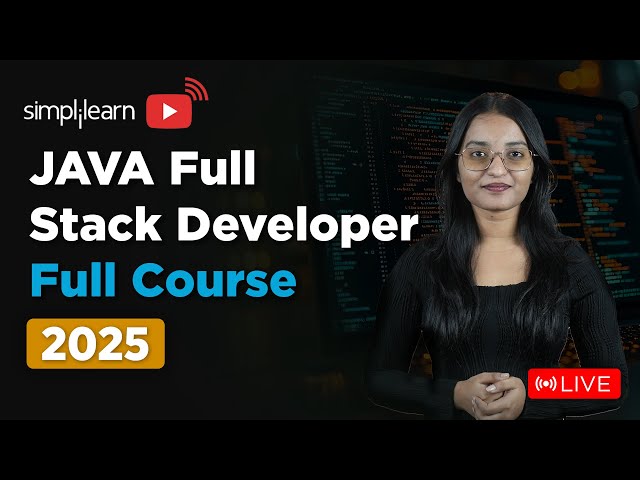 Full Stack Java Developer Course | Full Stack Java Developer Tutorial for Beginners | Simplilearn