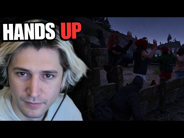 xQc GROUP AMBUSH | GTA NoPixel V #16 (Day 8)