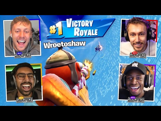 2 HOURS OF SIDEMEN PLAYING FORTNITE!