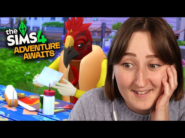 trying get rich from ORIGAMI in the sims