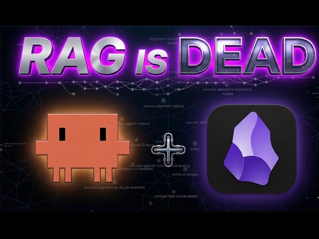 Why Andrej Karpathy Abandoned RAG (Claude Code x Obsidian)